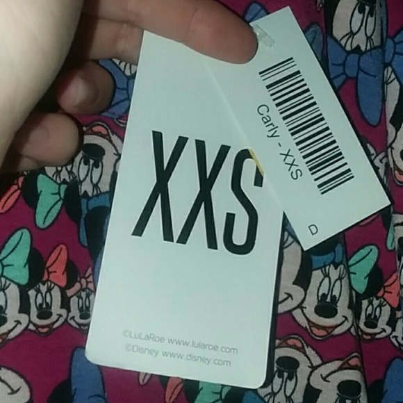 Lularoe Minnie Mouse Carly - Picture 3 of 3